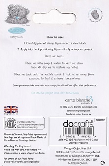 Docrafts - Me To You Present Clear Stamp - Image 2