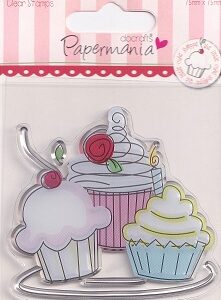Docrafts Papermania - Trio Delight Stamp