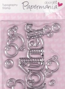 Docrafts - Typography Clear Stamp - Brother