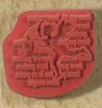Docrafts - Whispers Rubber Stamp - Cupid & Sentiment - Image 2