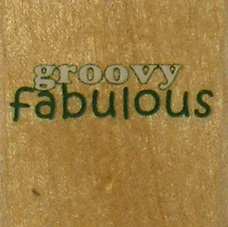 Docrafts - Whispers Rubber Stamp - Groovy Fabulous