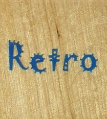 Docrafts - Whispers Rubber Stamp - Retro