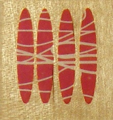 Docrafts - Whispers Rubber Stamp - Retro Pattern #2