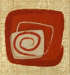 Docrafts - Whispers Rubber Stamp - Retro Square #2