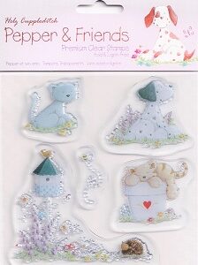 Dovecraft - Pepper & Friends - Pepper's Friends Clear Stamps