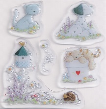 Dovecraft - Pepper & Friends - Pepper's Friends Clear Stamps - Image 2