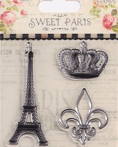 Dovecraft Sweet Paris Clear Stamp Set- Eiffel Tower