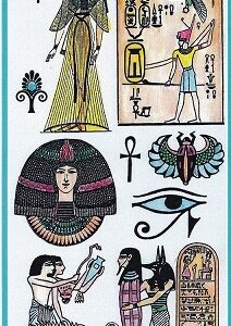 Elusive Images - Egyptian Unmounted Rubber Stamp Sheet
