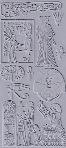 Elusive Images - Egyptian Unmounted Rubber Stamp Sheet - Image 2