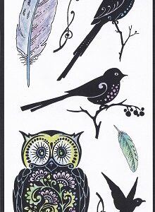Elusive Images - Wise Owl Unmounted Rubber Stamp Sheet