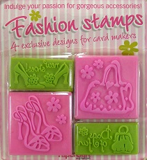 HMA Creative - 4 Fashion Foam Mounted Stamps