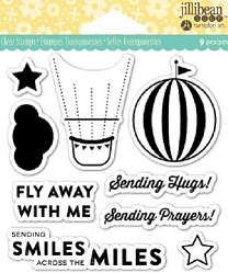 Hampton Art - Jillibean Soup Fly AWay Clear Stamps