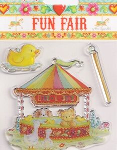 Helz Cuppleditch - Fun Fair Hook-A-Duck Clear Stamp
