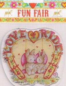 Helz Cuppleditch - Fun Fair Love Ride Clear Acrylic Stamps
