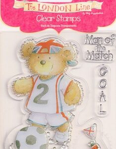 Helz Cuppleditch - The London Line Man Of The Match Acrylic Stamp Set