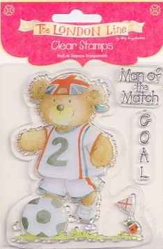 Helz Cuppleditch - The London Line Man Of The Match Acrylic Stamp Set