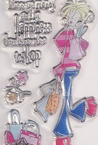 Hippy Chic Clear Fashion Stamp Set