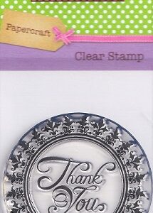 Hobbycraft - Thank You Mini Clear Stamp