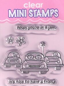 Inkadinkado - In A Jam Mini Clear Stamps