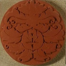 Judikins - Damask Cube Rubber Stamp Block - Image 4