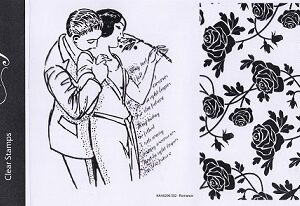 Kanban - Clear Acrylic Stamp Set - Romance