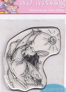 Mo Manning - Fairy Photopolymer Clear Stamp