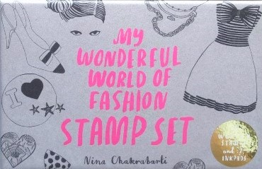 Nina Chakrabarti - My Wonderful World Of Fashion Stamp Set