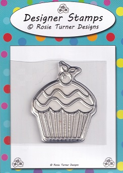 Rosie Turner - Cherry Cupcake Stamp