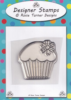 Rosie Turner - Daisy Cupcake Stamp