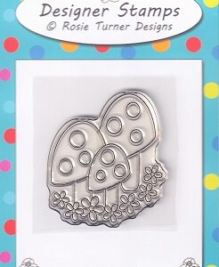 Rosie Turner - Toadstool Trio Stamp