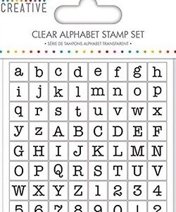 Simply Creative - Serif Simple Alphabet Stamp