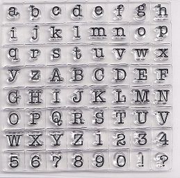 Simply Creative - Serif Simple Alphabet Stamp - Image 2