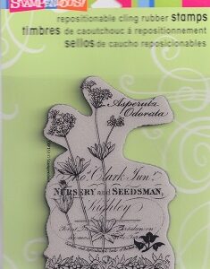 Stampendous! - Botanical Asperula Cling Rubber Stamp