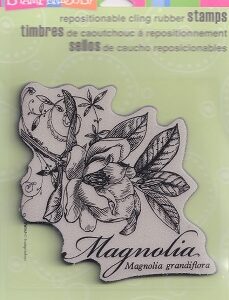 Stampendous! - Botanical Magnolia Cling Rubber Stamp