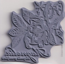 Stampendous! - Botanical Magnolia Cling Rubber Stamp - Image 3
