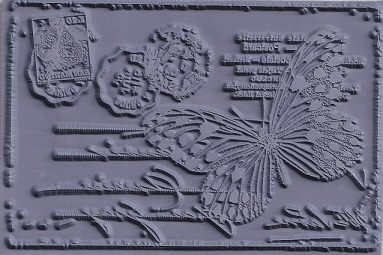 Stampendous! - Butterfly Post Cling Rubber Stamp - Image 2