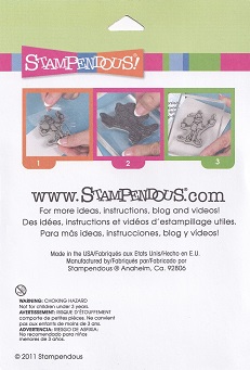 Stampendous! - Butterfly Post Cling Rubber Stamp - Image 5