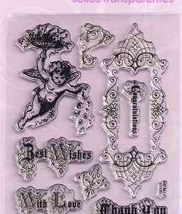 Stampendous! - Cherub Wishes Clear Stamps