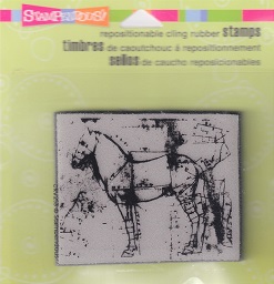 Stampendous! - Da Vinci Horse Cling Rubber Stamp