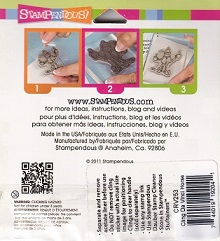 Stampendous! - Da Vinci Horse Cling Rubber Stamp - Image 3