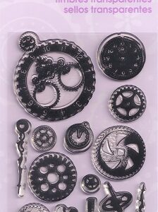 Stampendous! - Steampunk Gears Clear Stamps