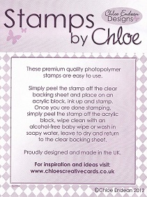 Stamps By Chloe - Flutterby Wreath Clear Stamp - Image 3