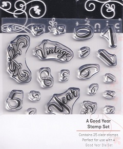 Tonic - A Good Year Stamp Set