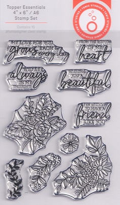 Tonic - Topper Essentials Clear Stamps