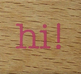 Unbranded - Hi! Rubber Stamp