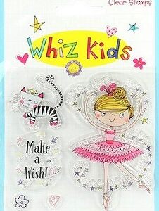 Whiz Kids - Ballerina Clear Acrylic Stamp Set