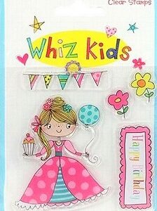 Whiz Kids - Princess Clear Acrylic Stamp Set