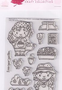 Woodware - Garden Tots Clear Stamps