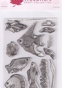 Woodware - Tropical Fish Clear Stamps