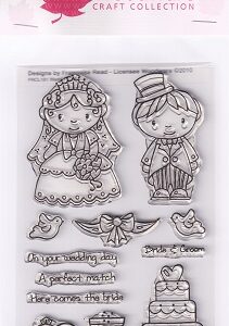 Woodware - Wedding Tots Clear Stamps